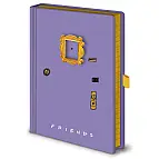 La porte lilas des Amis transformée en carnet de notes