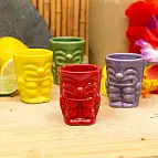 Set de 4 verres à cocktail Tiki