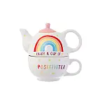 Savourez une tasse de "positivitea".