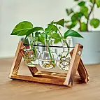 Fabriqué en bois et en verre