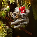 Maman koala et bébé koala pour décorer votre sapin de Noël