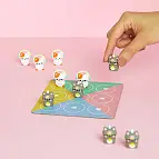 Jeu de morpion kawaii avec des chatons