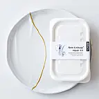 Kit Kintsugi pour réparer les céramiques cassées avec de l'or