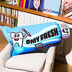 Coussin gonflable géant en forme de dentifrice