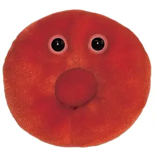 Peluche microbe 