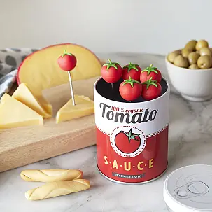 Fourchettes à apéritif en forme de tomates