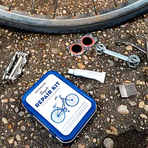 Kit réparation vélo de poche pour urgences