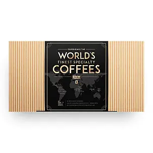 Coffret cadeau contenant les meilleurs cafés du monde. 14 sachets