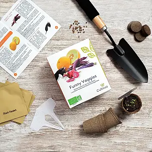 Kit pour la culture de légumes rares