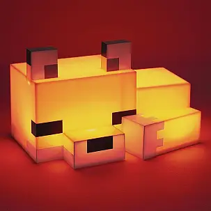 Lampe Minecraft en forme de renard