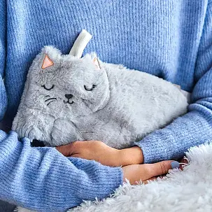 Bouillotte en forme de chat