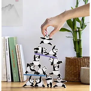 Jeu d'équilibre panda zen