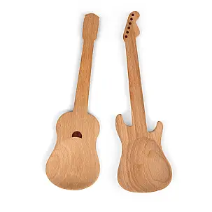 Cuillères à cuisiner guitares