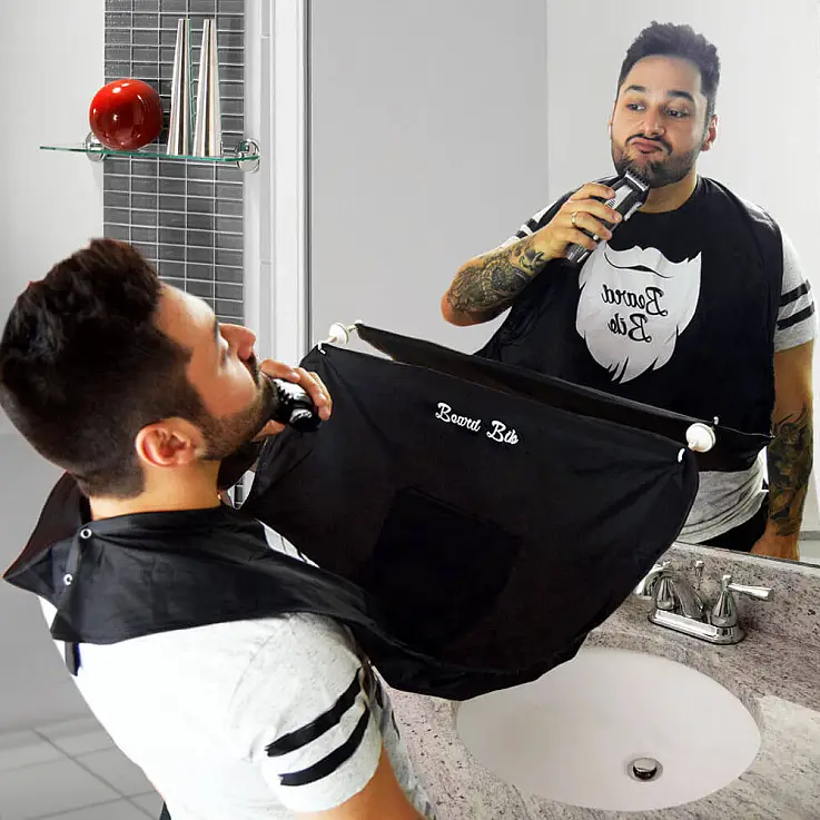 Plus de toilettes poilues avec Beard Bib