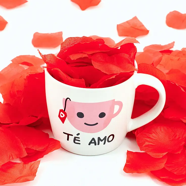 Une tasse pleine d'amour