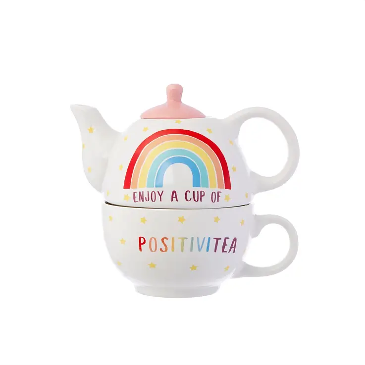 Savourez une tasse de "positivitea".