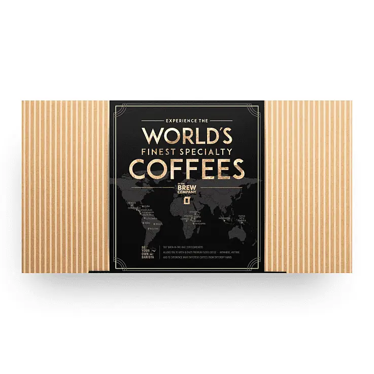 14 sachets des meilleurs cafés du monde