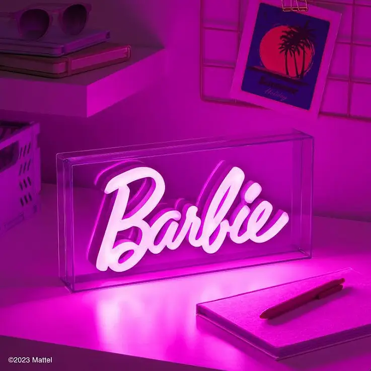 Lampe néon Barbie