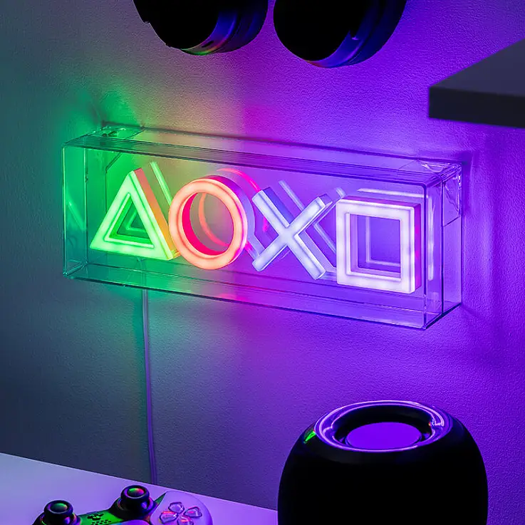 PlayStation LED lampe néon